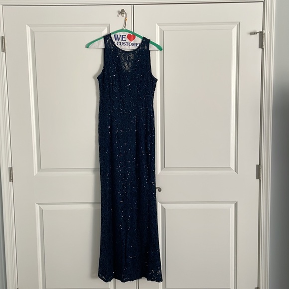 Blue Sage Formal Dress - Picture 1 of 6